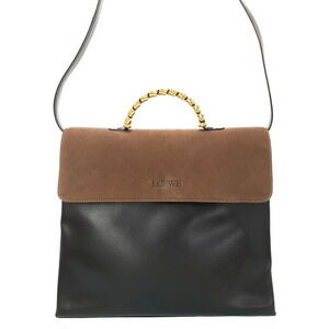 LOEWE Velzquez Leather Shoulder Bag Handbag Bag